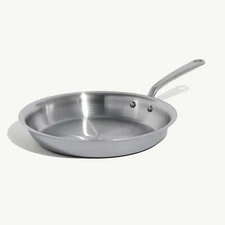 Stainless Clad Frying Pan 12"-Handle Finish Stainless-[ FREE SHIP]