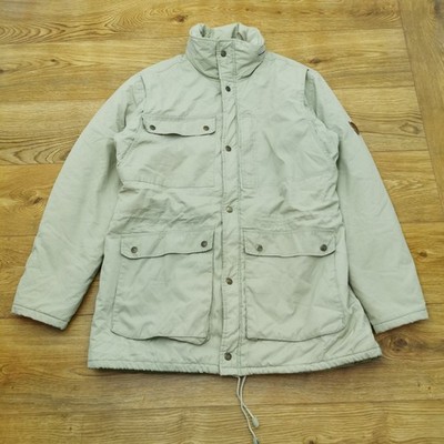 Fjällräven Jacke Herren 56 Beige Outdoor Parka XL Taschen Vintage Finnland