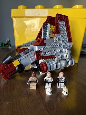 LEGO Star Wars 8019 Republic Attack Shuttle 100% Complete Retired