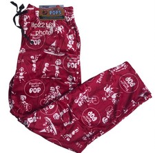 Happy Boxer CHERRY TOOTSIE ROLL POP Fleece LOUNGE PAJAMA PANTS Men  s M or XL 