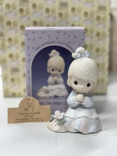 1992 Precious Moments "Sowing the Seeds of Love" PM822 Limited Edition Box &PPWK