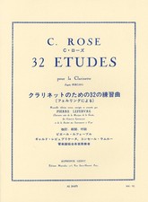 Rose: 32 Etudes Based on Felling/Leduc/Clarinet Textbook  Etudes