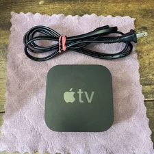Apple TV 4K 32GB Media Streamer With Power Cable Only Model A1842 Tested