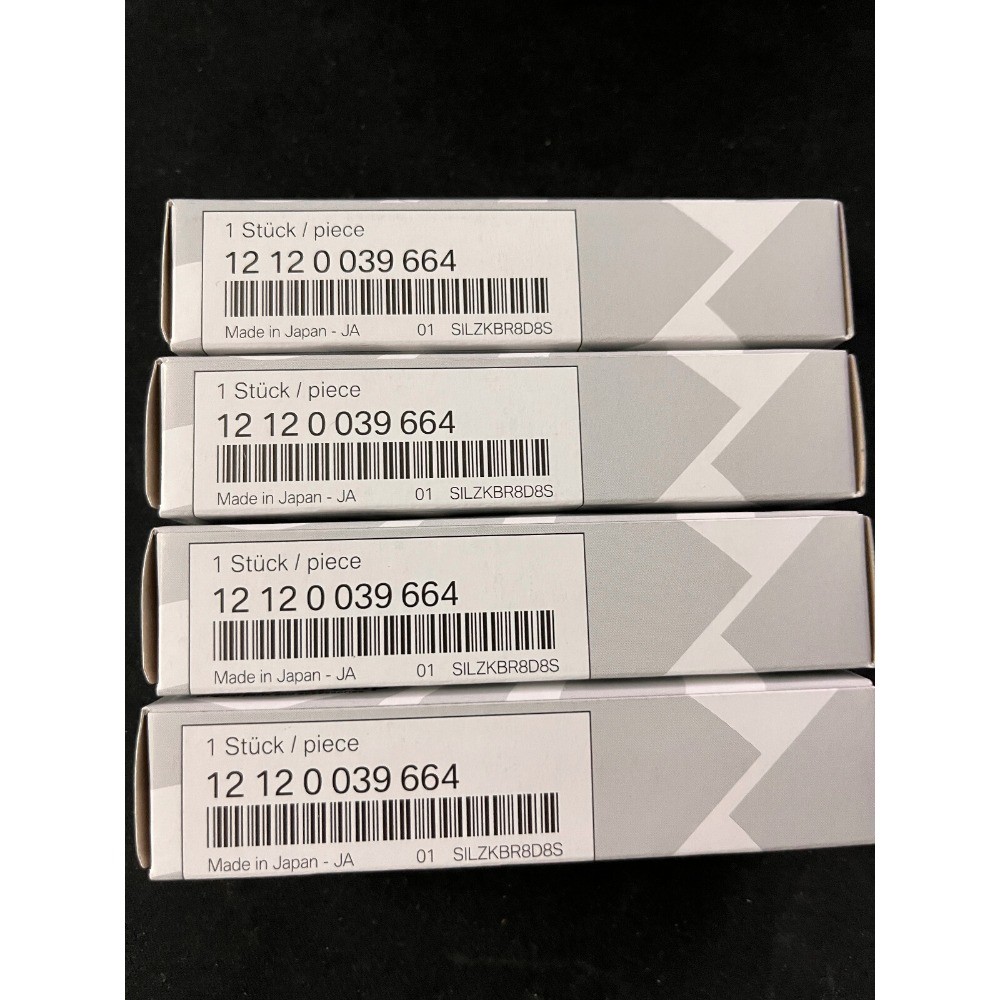 New 4Pcs Spark Plugs 12120039664 for BMW F10 F22 F30 F31 F32 F33 N20 2.0L