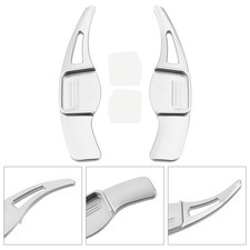 Steering Wheel Paddle Shifter For Hyundai Veloster 12-18 Aluminium Silver E