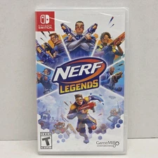 Nintendo Switch NERF LEGENDS Game by Game Mill Entertainment - New & Sealed