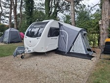 Sunncamp Air Volution Awning 220 Sc Inflatable Awning With Carpet And Pump.