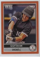 2026 Onyx Vintage Orange 66/75 Colby Shelton #OV-COSH 0j81