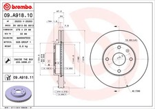 Disque de frein Daewoo Tosca