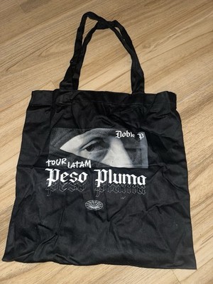 Peso Pluma Black Tour Tote Bag