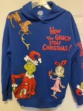 DR. SEUSS HOW THE GRINCH STOLE CHRISTMAS MAX hoodie size M