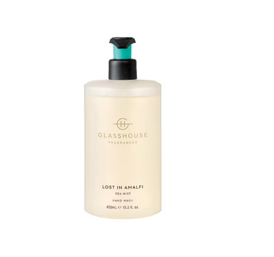 Glasshouse Fragrances LOST IN AMALFI Hand Wash Caviar Lime Kakadu Plum 450ml NEW