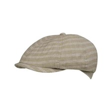 New Linen Ivy Cap Flat Newsboy Gatsby Driving Hat Summer Lightweight Men Women