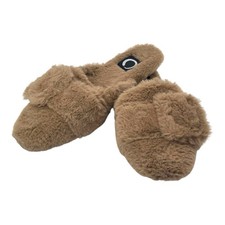 NEW Journee Collection Women's Faux Fur Sereena Slipper Tan Size 8