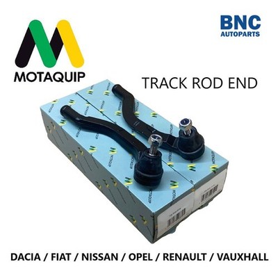 Motaquip Track Tie Rod End Pair Fits Opel Vivaro A/B 1.6 1.9 2.0 & 2.5 2001-2019