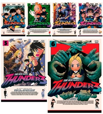 Thunder 3 Band 1-6 Set | Panini Manga | Neu |