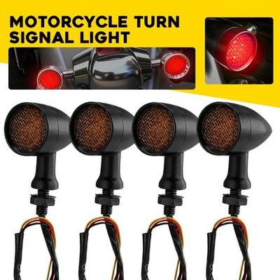 For Suzuki Boulevard S40 M50 C90 Motorcycle LED Turn Signal Blinker Lights 4pcs