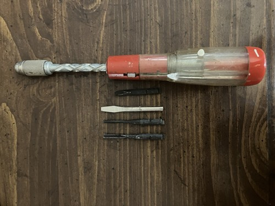 #ad #ad Stanley Reversible Push Drill Screwdriver: Attachments Included $18.00