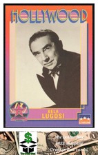 1991 Starline Hollywood Walk of Fame #18 Bela Lugosi -