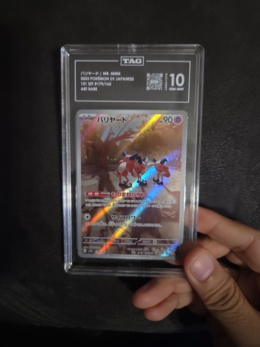 Mr. Mime graded TAG 10 for sale on eBay