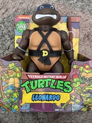 Playmates Teenage Mutant Ninja Turtles LEONARDO 12'' Actionfigur LOT 3 READ DES