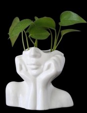 Ceramic Flower Vase Storage Organizer Office Table Centerpieces Plant Pot