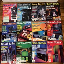 1993 Vintage Stereo Review Magazine Lot Of 12 Jan-Dec