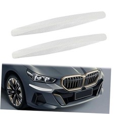 2 PCS Bumper Guard Strip, Car Bumper Guard, Front Bumper Decorative White