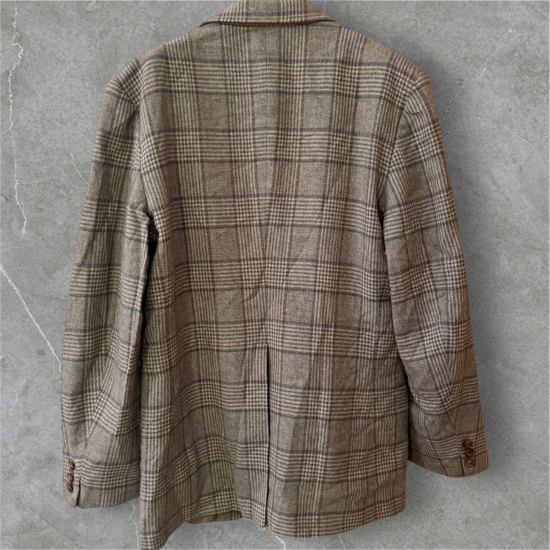 Pendleton 80s Herringbone Tailored Jacket USA Mad… - image 6