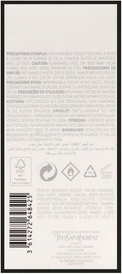 Yves Saint Laurent Libre Eau de Parfum 90ml Spray - Image 2