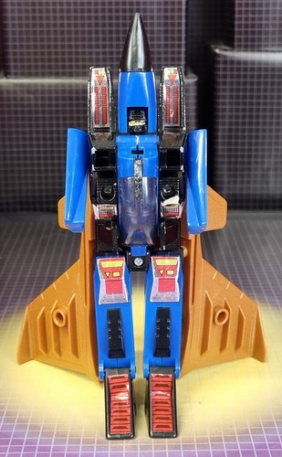 Vintage Hasbro Transformers G1 Decepticon Conehead Seeker Jet Dirge Starter Set - Foto 7 di 8