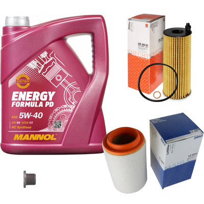MAHLE Inspektionspaket 5 L MANNOL Formula 5W-40 für MINI Mini Countryman Cooper