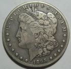 New Listing= 1895-S FINE+ MORGAN Dollar, Low Mintage 400K, FREE Shipping