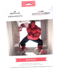 HALLMARK CHRISTMAS ORNAMENT RED HULK