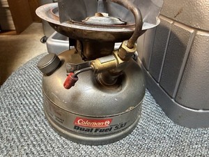 Coleman 533 Dual Fuel Stove | eBay