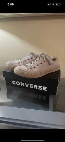 blush rosa scamosciato converse uk 5 5 con scatola