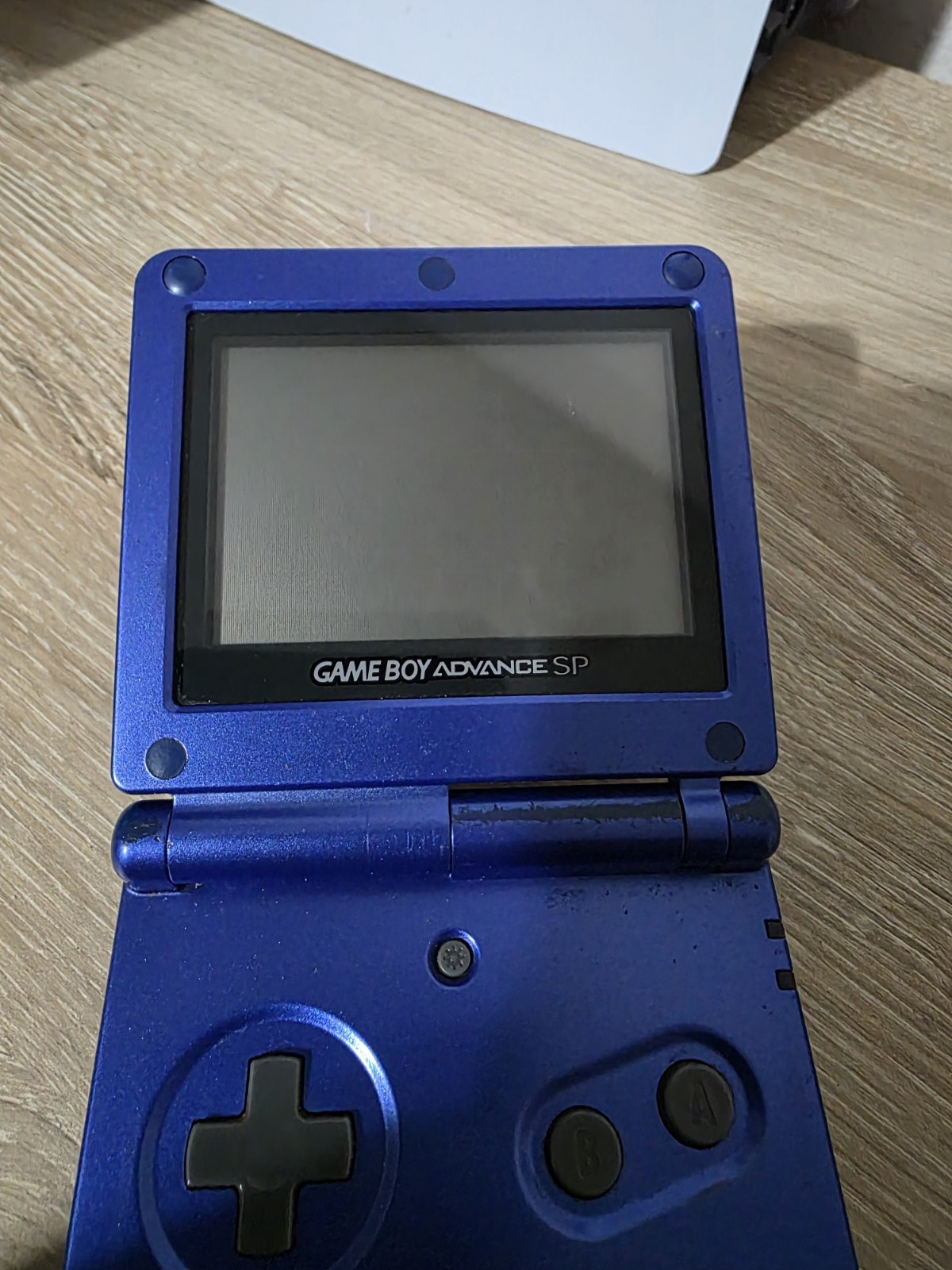 Nintendo Gameboy Advance SP GBA Cobalt Blue AGS-001 Handheld Console ...