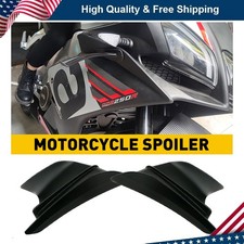 Motorcycle Winglet Aerodynamic Deflector Wing Spoiler For Suzuki Kawasaki Yamaha