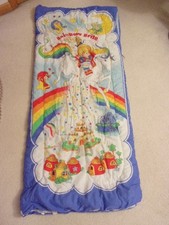 Vtg Rainbow Brite Sleeping Bag