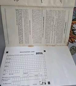 Bug (Sega Saturn, 1995) w/ Manual, Registration Card, Tested