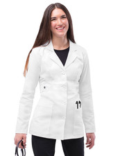 Adar Uniforms Women's 36" Tab-Waist Lab Coat