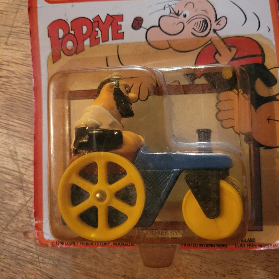 Matchbox Popeye CS-14 Bluto's Road Roller NOS Vintage 1980 - Image 2 of 4