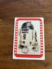 1977 Topps Star Wars Sticker Trading Card 38 R2-D2