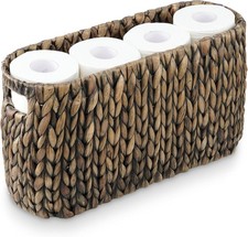 Black Toilet Paper Storage Basket