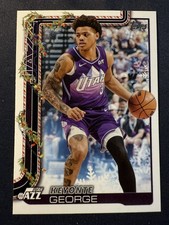 2025 Topps Holiday H103 Keyonte George Utah Jazz