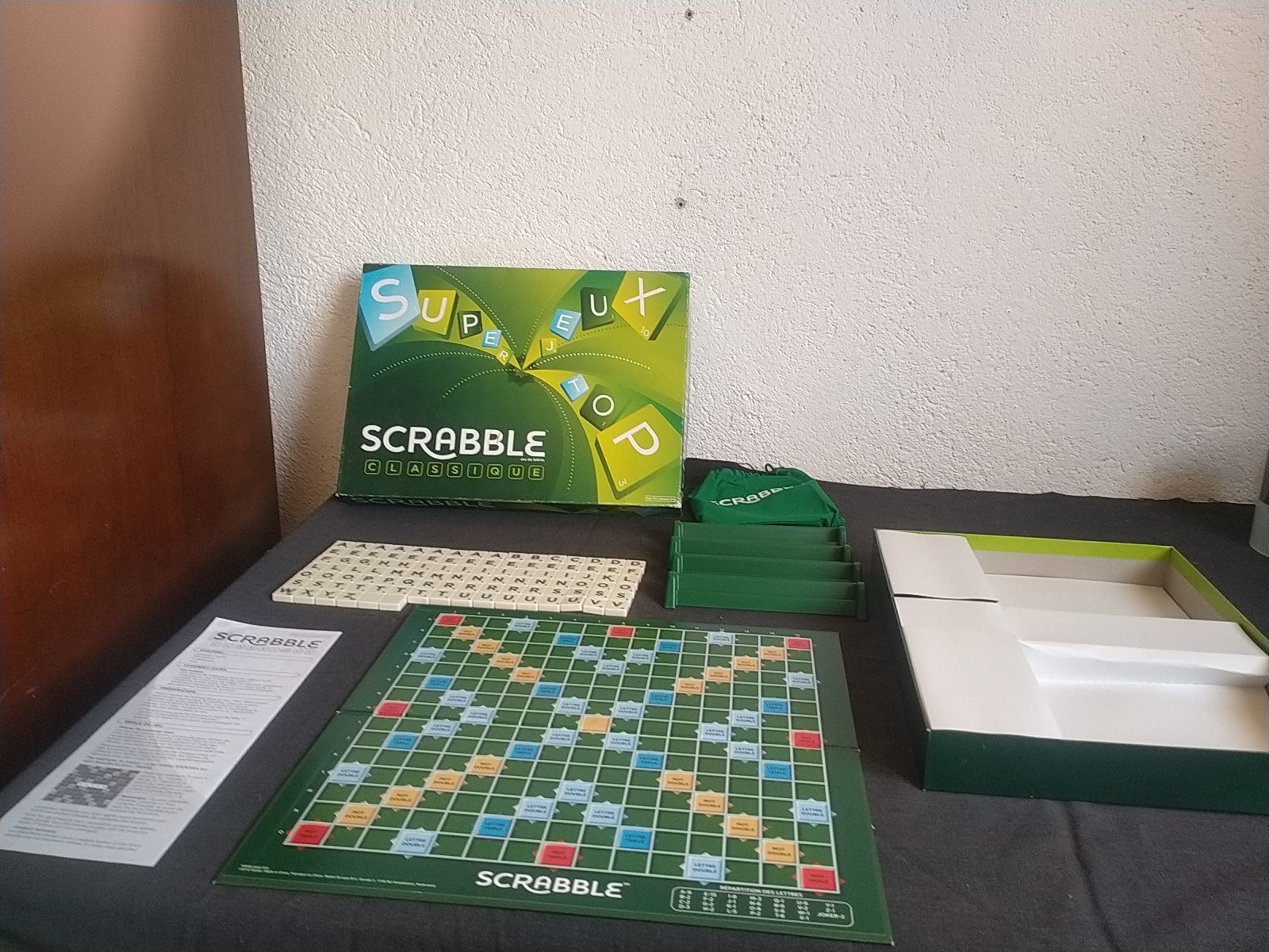 Jeu De Société SCRABBLE Classique Complet Livraison Parfait État Offerte !!!!!