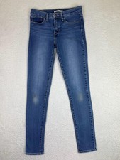 Levis 311 Shaping Skinny Jeans Womens 28 Blue Medium Wash Mid Rise Stretch Denim