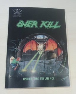 OVERKILL UNDER THE INFLUENCE TAB BOOKS