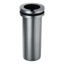 Graphite Crucible,3kg High Purity Graphite Crucible Metal Melting Ingot,1.97" ID