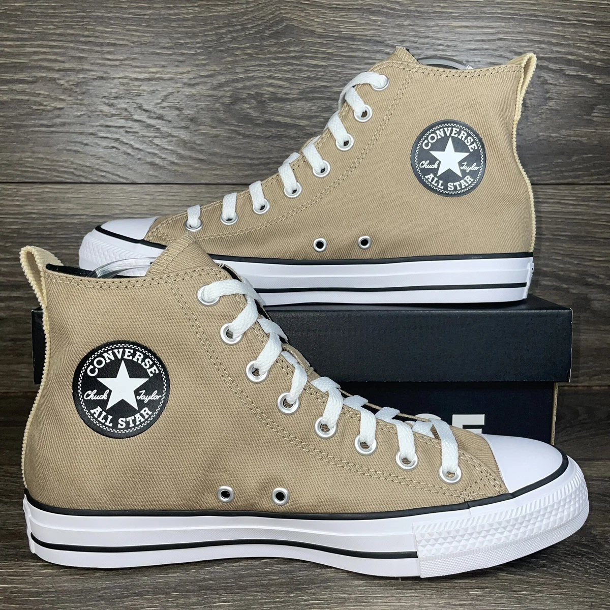 Khaki converse mens sale